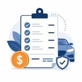 Transparent price details illustration